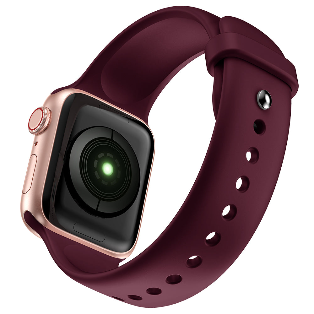 Plain Silicone Watch Band Strap Replacement for Apple Watch Ultra 49mm Ultra 2 49mm Series 9 45mm SE (2023) 44mm Series 8 7 45mm 6 5 4 SE SE (2022) 44m Series 3 2 1 42mm Plain Silicone Watch Band Strap Replacement for Apple Watch Ultra 49mm Ultra 2 49mm Series 9 45mm SE (2023) 44mm Series 8 7 45mm 6 5 4 SE SE (2022) 44m Series 3 2 1 42mm
